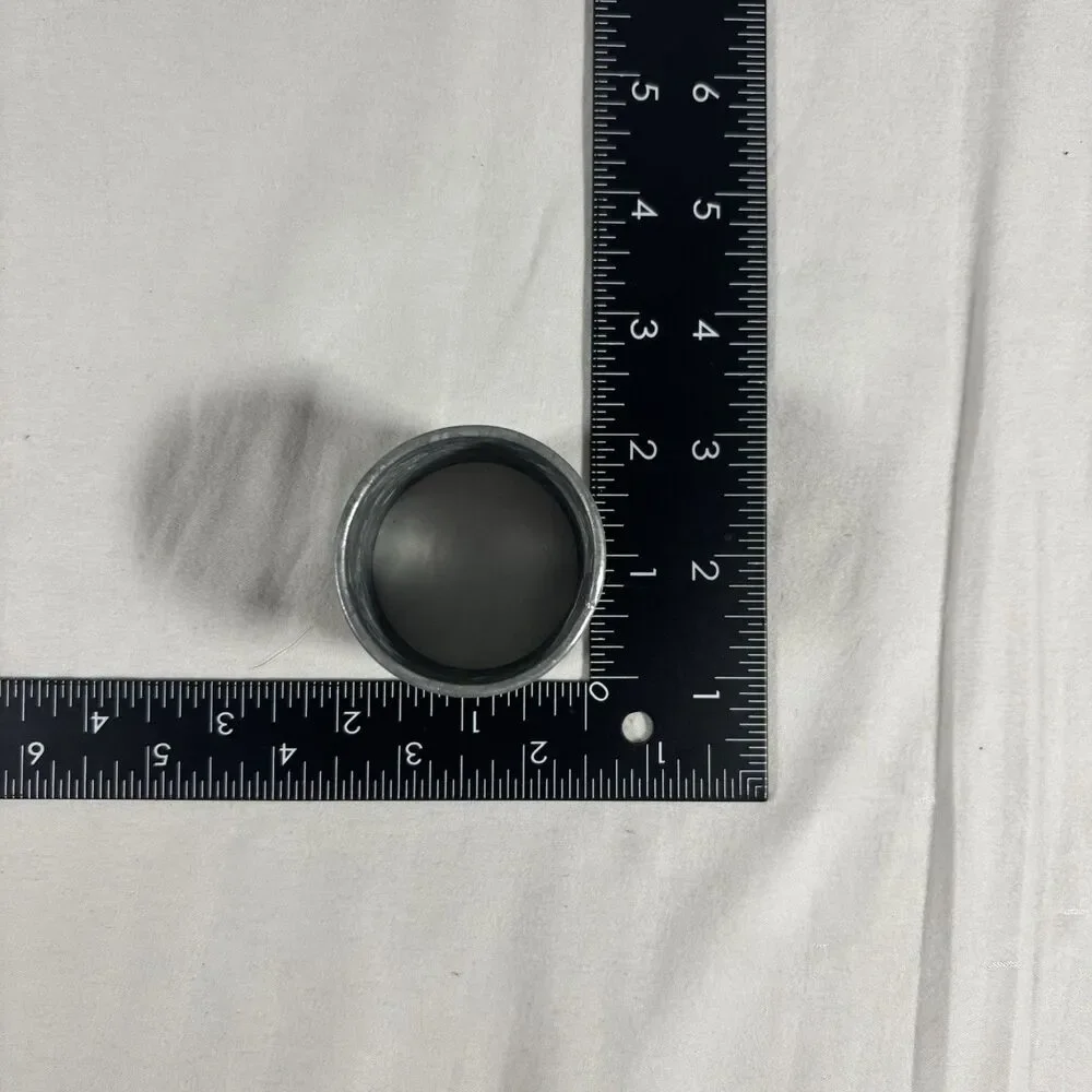 Set of 8 Metal Barrel Napkin Rings Rustic